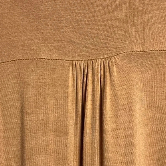 LOGO by Lori Goldstein Long Boho Tunic Blouse Front pockets Size S - Picture 7 of 8